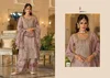 Sabhnam By Eba Chinon Embroidery Readymade Plazzo Suits
